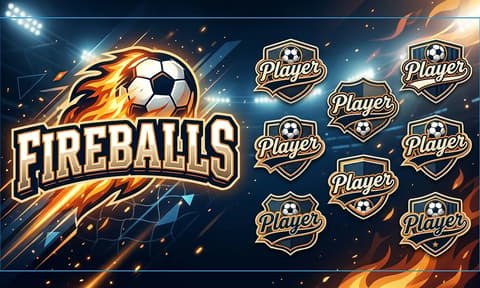 Fireballs Soccer AI image template
