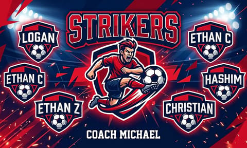 Strikers Soccer AI image template