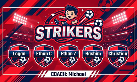 Strikers Soccer AI image template