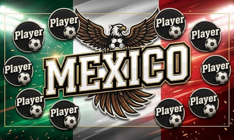 Mexico Soccer AI-generated Team Banner
