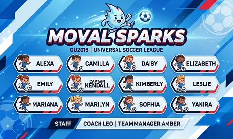 Moval Sparks Soccer AI image template