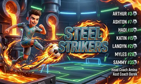 Steel Strikers Soccer AI image template