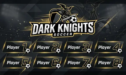 Dark Knights Soccer AI image template