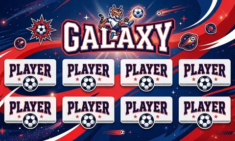 Galaxy Soccer AI image template
