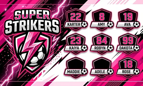 Super Strikers Soccer AI image template