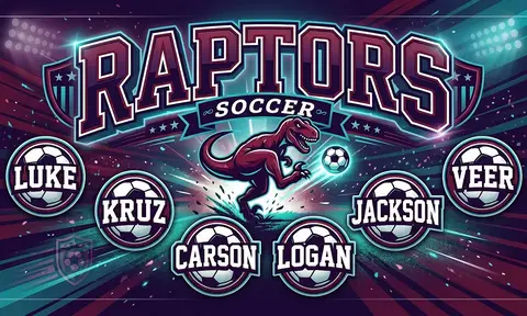 Raptors Soccer AI image template