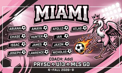 Miami Soccer AI image template