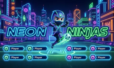 NEON NINJAS Soccer AI image template