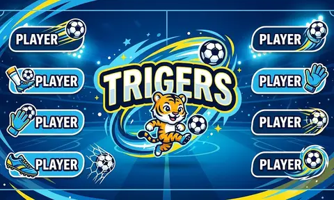 Trigers Soccer AI image template