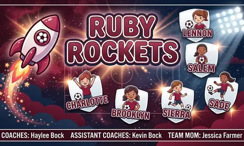 Ruby Rockets Soccer AI image template