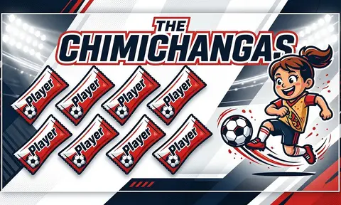 The Chimichangas Soccer AI image template