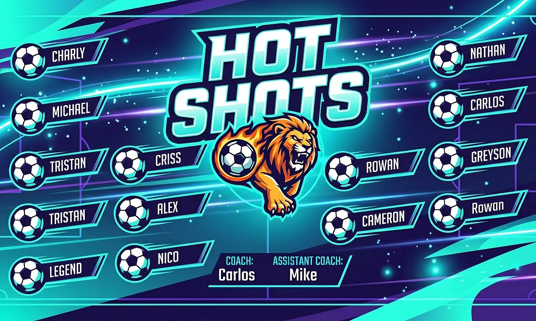 Hot Shots Soccer AI image template