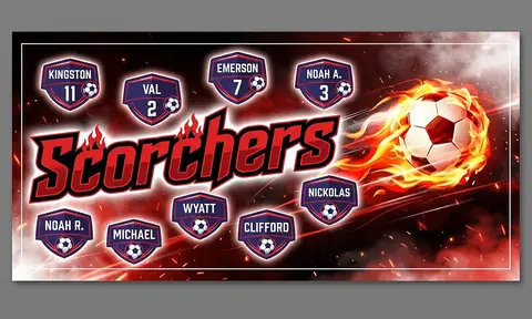 Scorchers Soccer AI image template