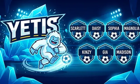 Yetis Soccer AI image template