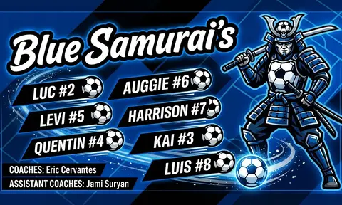 Blue Samurai’s Soccer AI image template