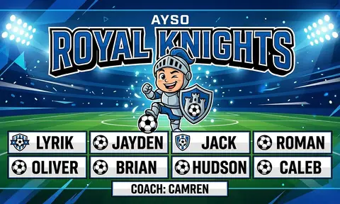 Royal Knights Soccer AI image template