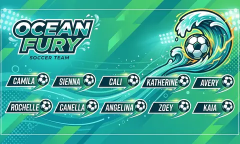 Ocean Fury Soccer AI image template