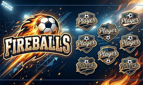 Fireballs Soccer AI image template