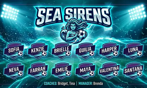 Sea Sirens Soccer AI image template