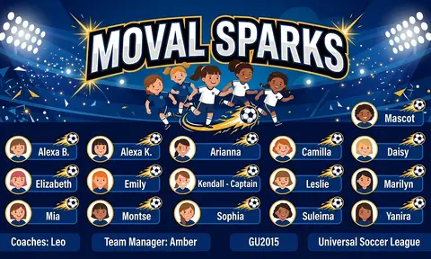 Moval Sparks Soccer AI image template
