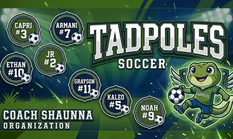 Tadpoles Soccer AI image template