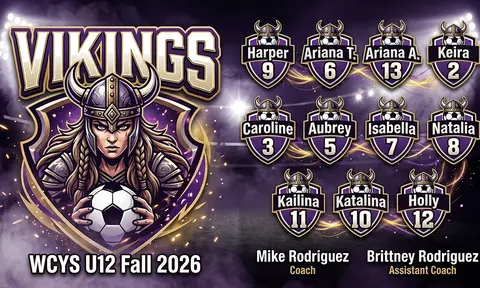 Vikings Soccer AI image template