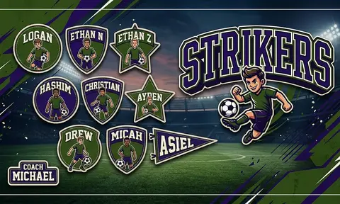 Strikers Soccer AI image template