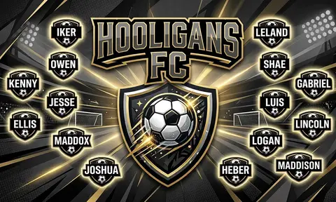 Hooligans FC Soccer AI image template