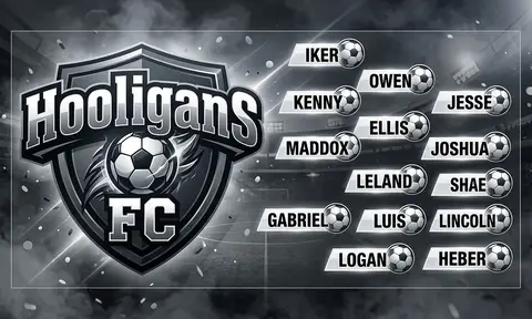 Hooligans FC Soccer AI image template