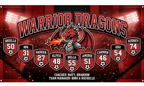 Warrior Dragons Soccer AI image template