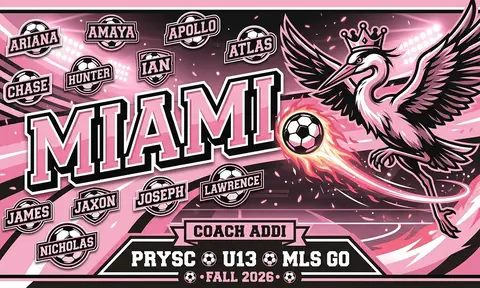 Miami Soccer AI image template