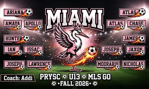 Miami Soccer AI image template