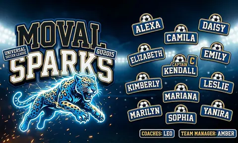Moval Sparks Soccer AI image template