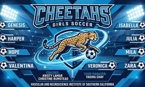 Cheetahs Soccer AI image template