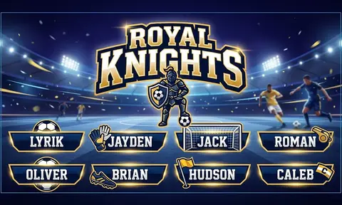 Royal Knights Soccer AI image template