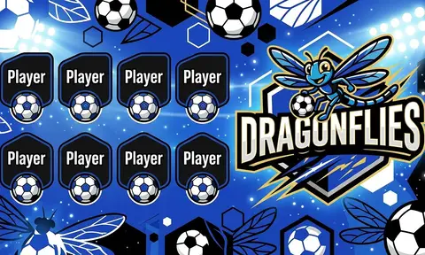 dragonflies Soccer AI image template
