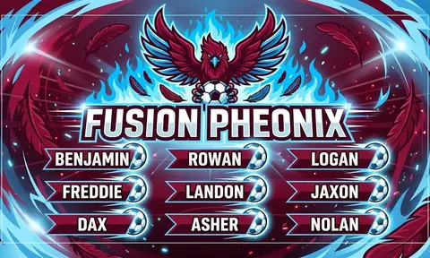 Fusion Pheonix Soccer AI image template