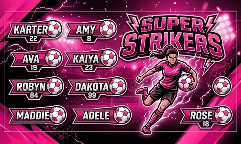 Super Strikers Soccer AI image template