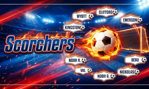 Scorchers Soccer AI image template