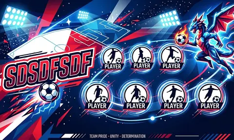 sdsdfsdf Soccer AI image template