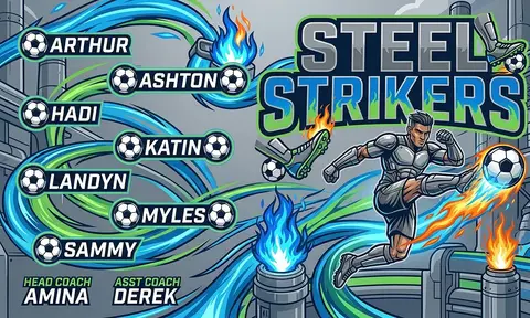 Steel Strikers Soccer AI image template