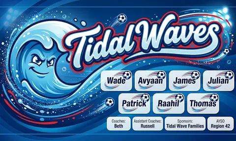 Tidal Waves Soccer AI image template