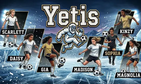 Yetis Soccer AI image template