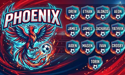 Phoenix Soccer AI image template