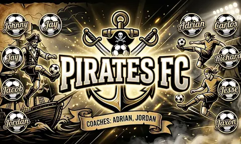 Pirates FC Soccer AI image template