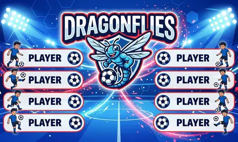 dragonflies Soccer AI image template