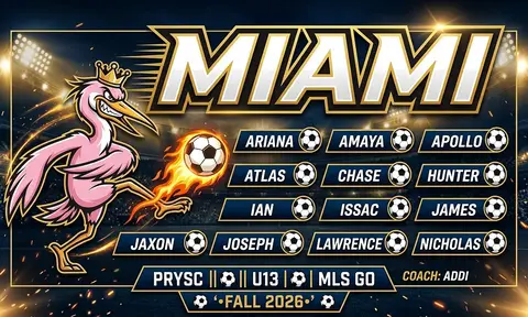 Miami Soccer AI image template