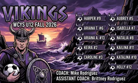 Vikings Soccer AI image template