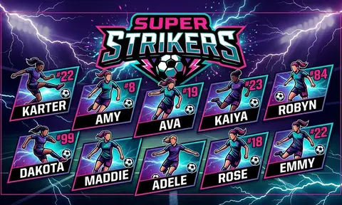 Super Strikers Soccer AI image template