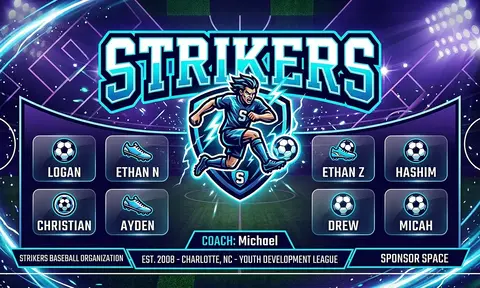 Strikers Soccer AI image template